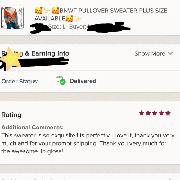 ð¥°ð¹2X HOST PICK 06/23/22 @Neekaah01 ð¹ð¥°ð¹BNWT PULLOVER SWEATER-PLUS SIZEð¥°ð¹ - Picture 4 of 5